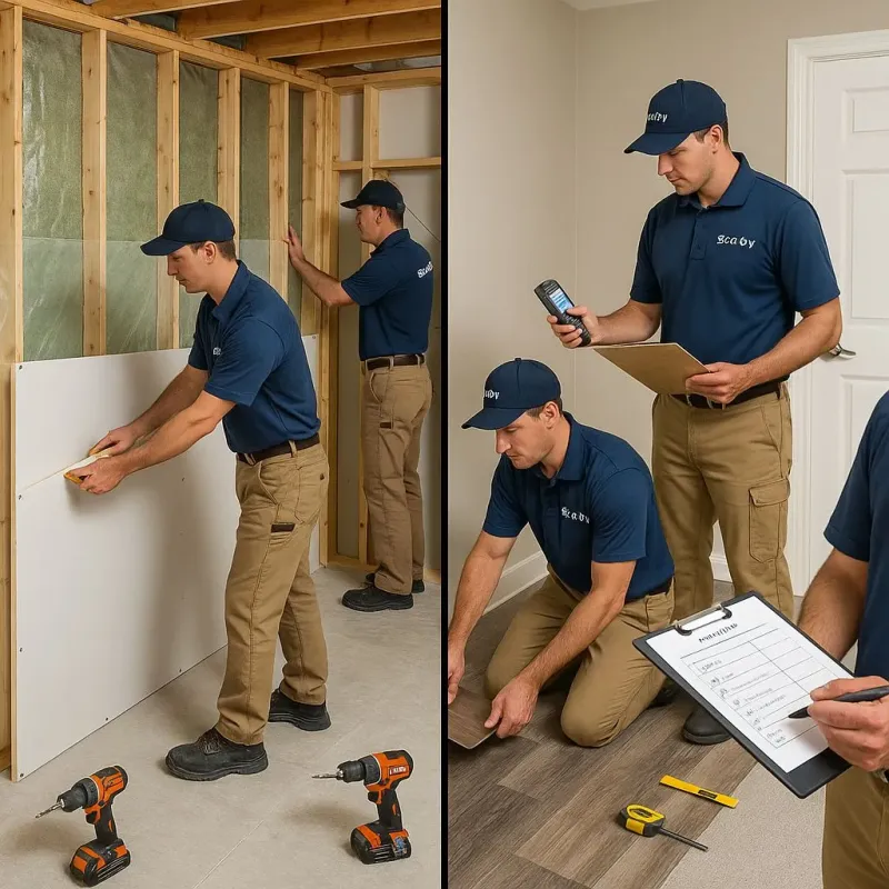 Repairs and Reconstruction process in McAlester, OK