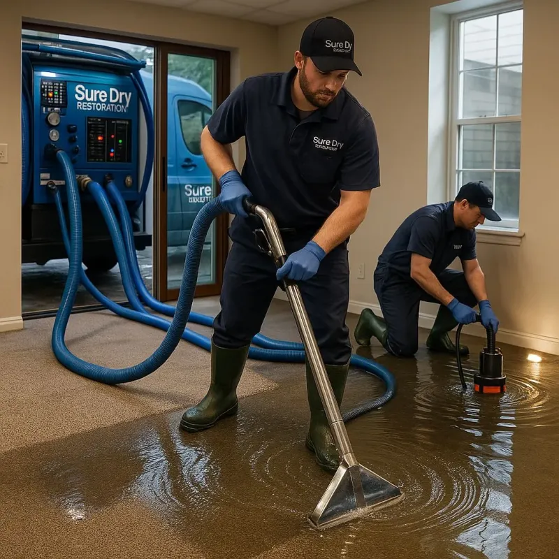 Water Extraction and Removal process in McAlester, OK